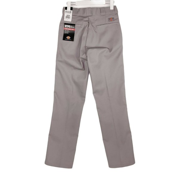 Dickies Original Fit 874 Mens Work Pants Gray 30 - Picture 2 of 6